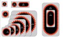 ŁATKA DO DĘTEK MOTOCYKLOWYCH, SAMOCHODOWYCH NR 0 30MM UN