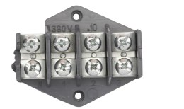 LISTWA ZACISKOWA, PIERŚCIEŃ ROZGAŁĘŹNY 4X10MM2 CZARNY UN