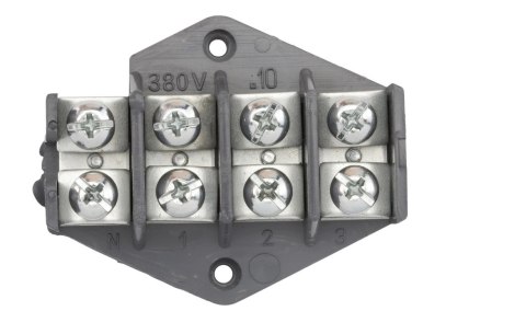 LISTWA ZACISKOWA, PIERŚCIEŃ ROZGAŁĘŹNY 4X10MM2 CZARNY UN LISTWA ZACISKOWA, PIERŚCIEŃ ROZGAŁĘŹNY 4X10MM2 CZARNY UN