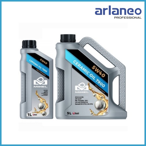 Mihel Ceramic Oil 7900 5W40 1L olej silnikowy syntetyczny ceramiczny Mihel Ceramic Oil 7900 5W40 1L olej silnikowy syntetyczny ceramiczny