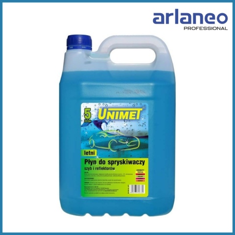 PŁYN DO SPRYSKIWACZY LETNI 5L | UNIMET PŁYN DO SPRYSKIWACZY LETNI 5L | UNIMET