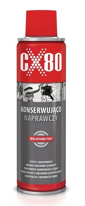 PŁYN KONSERWUJĄCO NAPRAWCZY WIELOFUNKCYJN 250ML CX-80 PŁYN KONSERWUJĄCO NAPRAWCZY WIELOFUNKCYJN 250ML CX-80
