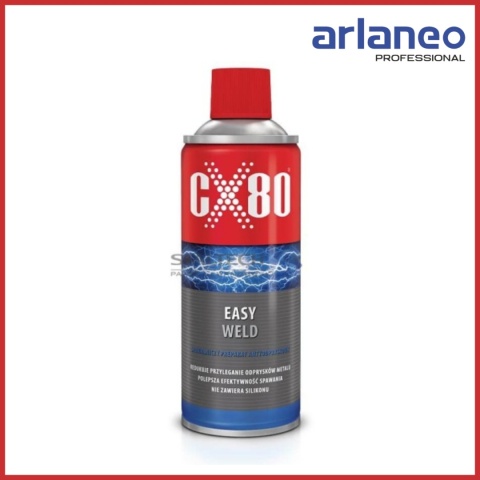 Preparat antyodpryskowy Easy Weld 500ml CX-80 | ochrona dysz, bez silikonu Preparat antyodpryskowy Easy Weld 500ml CX-80 | ochrona dysz, bez silikonu