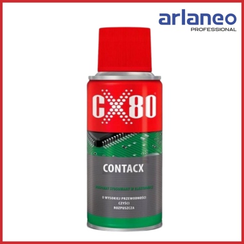 PREPARAT DO CZYSZCZENIA ELEMENTÓW ELEKTRONIKI 150ML CX-80 PREPARAT DO CZYSZCZENIA ELEMENTÓW ELEKTRONIKI 150ML CX-80