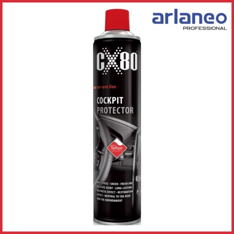 PREPARAT NABŁYSZCZAJĄCY DO KOKPITU PLASTIKÓW 600 ML CX-80 PREPARAT NABŁYSZCZAJĄCY DO KOKPITU PLASTIKÓW 600 ML CX-80