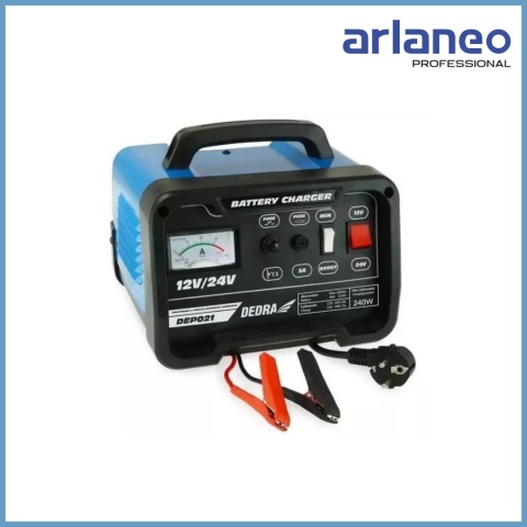 PROSTOWNIK DEDRA DEP021 12/24V 25-180Ah BOOST ŁADOWARKA PROSTOWNIK DEDRA DEP021 12/24V 25-180Ah BOOST ŁADOWARKA