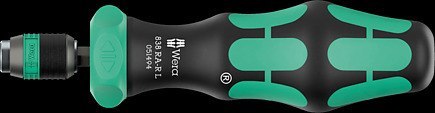 RĘKOJEŚĆ Z UCHWYTEM DO BITÓW 1/4'' X 140MM WERA RĘKOJEŚĆ Z UCHWYTEM DO BITÓW 1/4'' X 140MM WERA