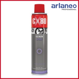 SILIKON DO TWORZYW SZTUCZNYCH I GUMY BEZBARWNY NSF H1 300ML CX-80