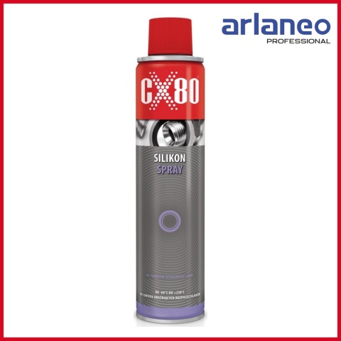 SILIKON DO TWORZYW SZTUCZNYCH I GUMY BEZBARWNY NSF H1 300ML CX-80