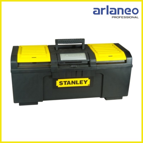 SKRZYNKA NARZĘDZIOWA STANLEY BASIC 19" 1-79-217 | POJEMNA, WYGODNA, JEDNORĘCZNA OBSŁUGA