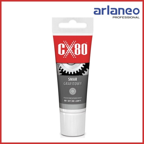 SMAR GRAFITOWY PRZECIWZATARCIOWY 40G CX-80