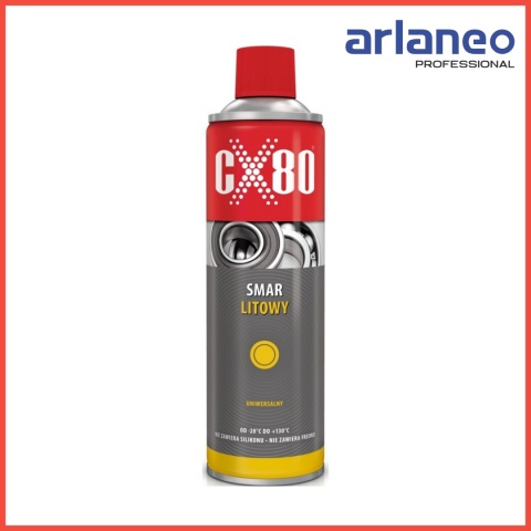 SMAR LITOWY UNIWERSALNY AEROZOL 500ML CX-80