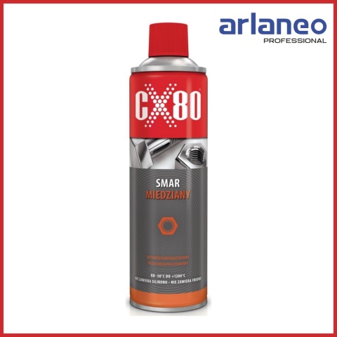 SMAR MIEDZIANY PRZECIWZAPIECZENIOWY AEROZOL 500ML CX-80