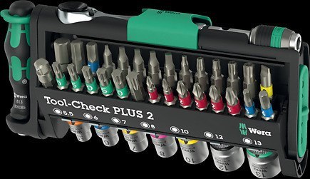TOOL-CHECK PLUS 2, 39 CZĘŚCI WERA TOOL-CHECK PLUS 2, 39 CZĘŚCI WERA