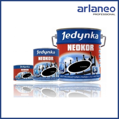 ANTYKOROZYJNA FARBA PODKŁADOWA NEOKOR ALUMINIOWA 5L JEDYNKA