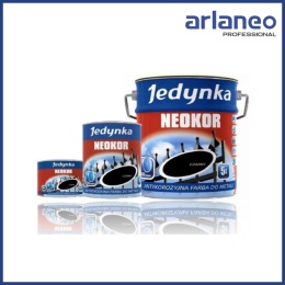 ANTYKOROZYJNA FARBA PODKŁADOWA NEOKOR CZERWONY TL.ŚREDNI 10L JEDYNKA