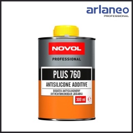 Dodatek antysilikonowy NOVOL Plus 760 0,3L zapobiega kraterom silikonowym