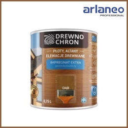 DREWNOCHRON IMPREGNAT POWŁOKOTWÓRCZY DĄB 4,5L | EXPRESS OCHRONA DREWNA
