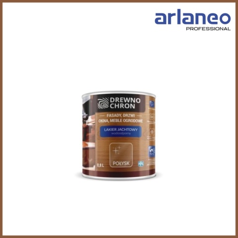 DREWNOCHRON LAKIER JACHTOWY POŁYSK 0,8L