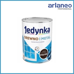 EMALIA ALKIDOWA DO DREWNA I METALU BRĄZ CZEKOLADOWY 0,9L JEDYNKA