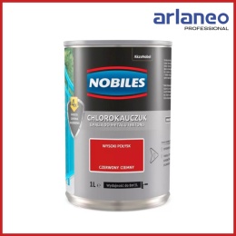 EMALIA CHLOROKAUCZUKOWA CZERWONA JASNA 0.9L NOBILES