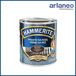 EMALIA HAMMERITE MŁOTKOWY BRĄZOWY 0,7L HAMMERITE