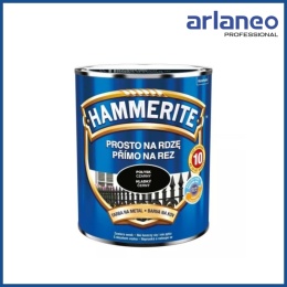 EMALIA HAMMERITE POŁYSK CZARNY 0,7L HAMMERITE