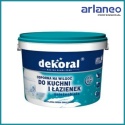 EMULSJA AKRYL WEW ŁAZIENKA&KUCHNIA MALEINAK BIAŁY MAT 10L DEKORAL