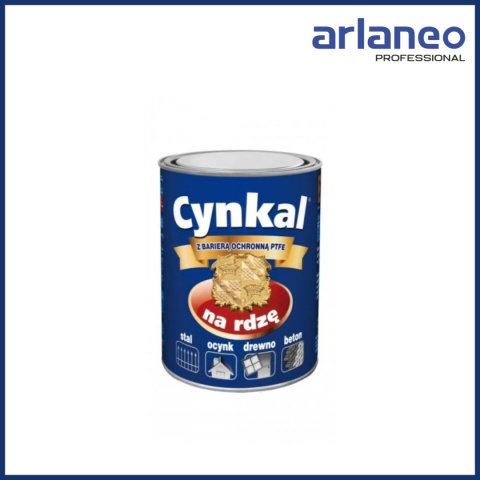 GRUNTOEMALIA AKRYLOWA CYNKAL 2,5L BRĄZOWY 8016 MALEXIM