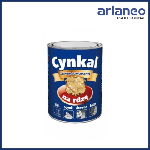 GRUNTOEMALIA AKRYLOWA CYNKAL 2,5L CZEKOLADOWY 8017 MALEXIM