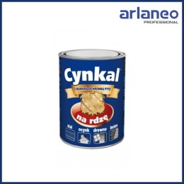 GRUNTOEMALIA AKRYLOWA CYNKAL 2,5L SZARY RAL 7015 MALEXIM