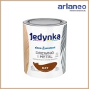 JEDYNKA DECO&PROTECT DREWNO I METAL MAT BRĄZOWY 0,7L JEDYNKA