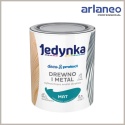 JEDYNKA DECO&PROTECT DREWNO I METAL MAT TURKUSOWY 0,7L JEDYNKA