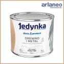 JEDYNKA DECO&PROTECT DREWNO I METAL SATYNA BIAŁY 0,2L JEDYNKA