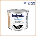 JEDYNKA DECO&PROTECT DREWNO I METAL SATYNA CZARNY 0,2L JEDYNKA