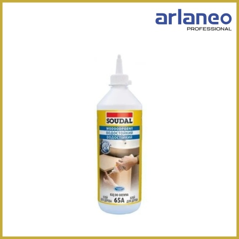 Klej do drewna 65A 250ml SOUDAL | Wodoodporny D3 | Do twardego i egzotycznego drewna Klej do drewna 65A 250ml SOUDAL | Wodoodporny D3 | Do twardego i egzotycznego drewna