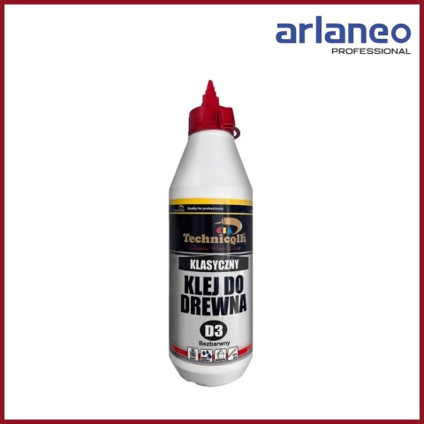 KLEJ DO DREWNA D3 500ML TECHNICQLL WODOODPORNY KLEJ DO DREWNA D3 500ML TECHNICQLL WODOODPORNY