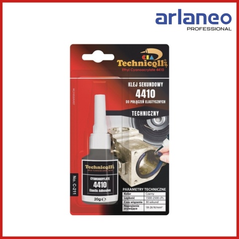 KLEJ SEKUNDOWY ELASTYCZNY 4410 20G TECHNICQLL