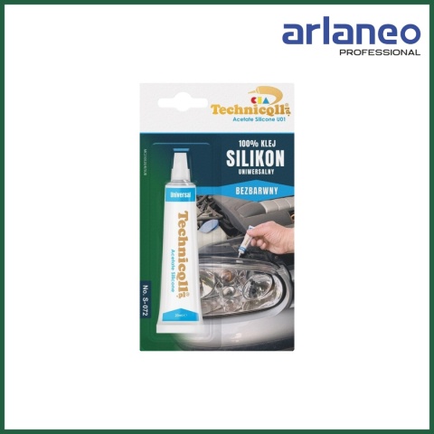 KLEJ SILIKON UNIWERSALNY 20ML BEZBARWNY TECHNICQLL KLEJ SILIKON UNIWERSALNY 20ML BEZBARWNY TECHNICQLL