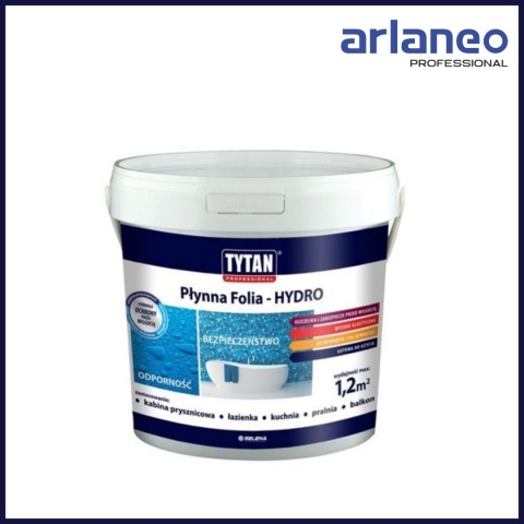 Płynna Folia TYTAN 1,2 kg Szara – Hydroizolacja Pod Płytki, Balkony, Łazienki Płynna Folia TYTAN 1,2 kg Szara – Hydroizolacja Pod Płytki, Balkony, Łazienki