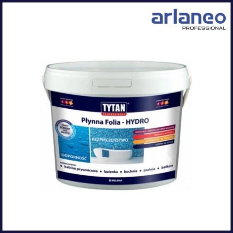 PŁYNNA FOLIA HYDRO TYTAN 12KG SZARY PŁYNNA FOLIA HYDRO TYTAN 12KG SZARY