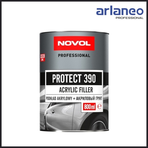 PODKŁAD PROTECT 390 4:1 0.8L SZARY NOVOL