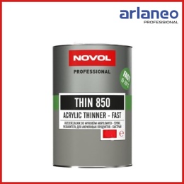 ROZCIEŃCZALNIK DO WYROBÓW AKRYLOWYCH THIN 850 0.5L FAST NOVOL