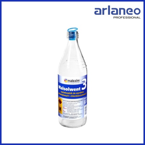 ROZPUSZCZALNIK MALSOLWENT 3 DO POLIWINYL. I CHLOROKAU. 0.5L MALEXIM