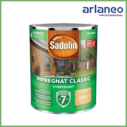 SADOLIN IMPREGNAT CLASSIC 0,75L DĄB JASNY | 7 LAT OCHRONY HYBRYDOWY