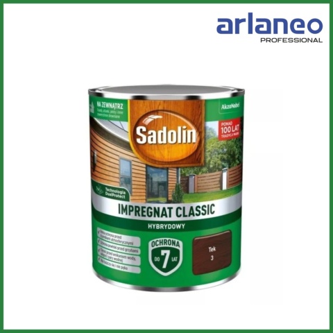 SADOLIN IMPREGNAT CLASSIC HYBRYDOWY 7 LAT TEK 2.5L
