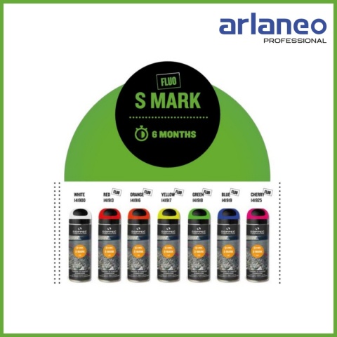 SOPPEC SPRAY GEODEZYJNY S-MARK CZERWONY 500ML SOPPEC