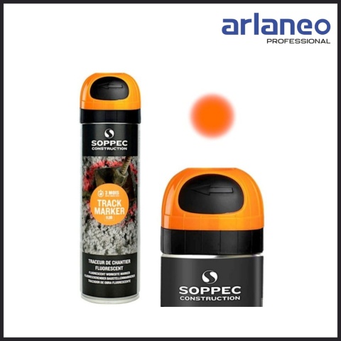 SOPPEC SPRAY GEODEZYJNY TRACK MARKER POMARAŃCZOWY 500ML SOPPEC