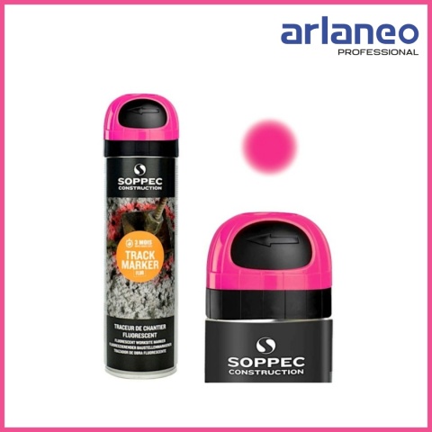 SOPPEC SPRAY GEODEZYJNY TRACK MARKER RÓŻOWY 500ML SOPPEC
