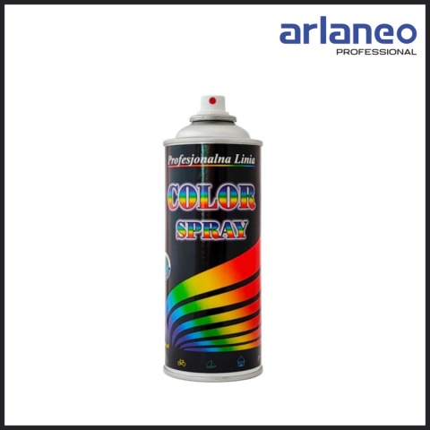 SPRAY 400ML BIAŁY POŁYSK COLOR SPRAY